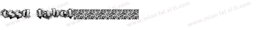 tssd label字体转换